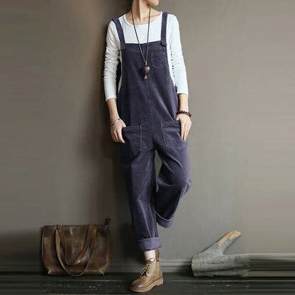 Chaquetón Pana Informal Mujer
