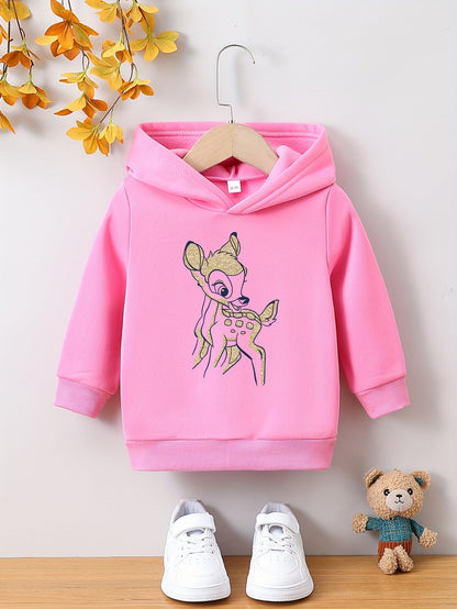 Sudadera Niña Animados Canguro y Gato