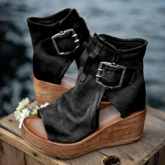 Sandalias de tacón alto femeninas - Vestiria