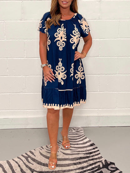 Vestido Verano Elegante Escote V