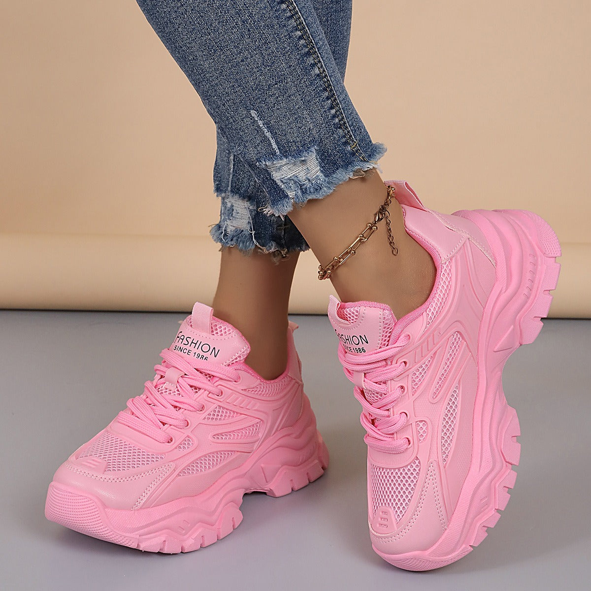 Zapatillas deportivas mujer urbano estilo casual