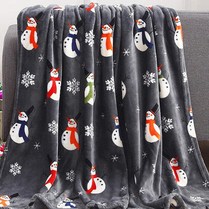 Manta Polar Navidad Colorida