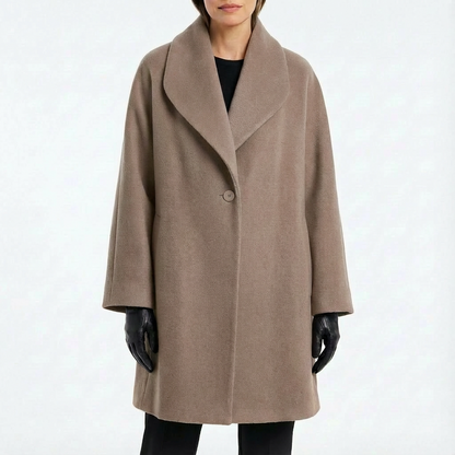 Abrigo Oversized Mujer Cálido y Amplio