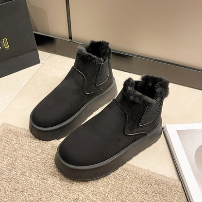 Botas Mujer Invierno Interior Peludo