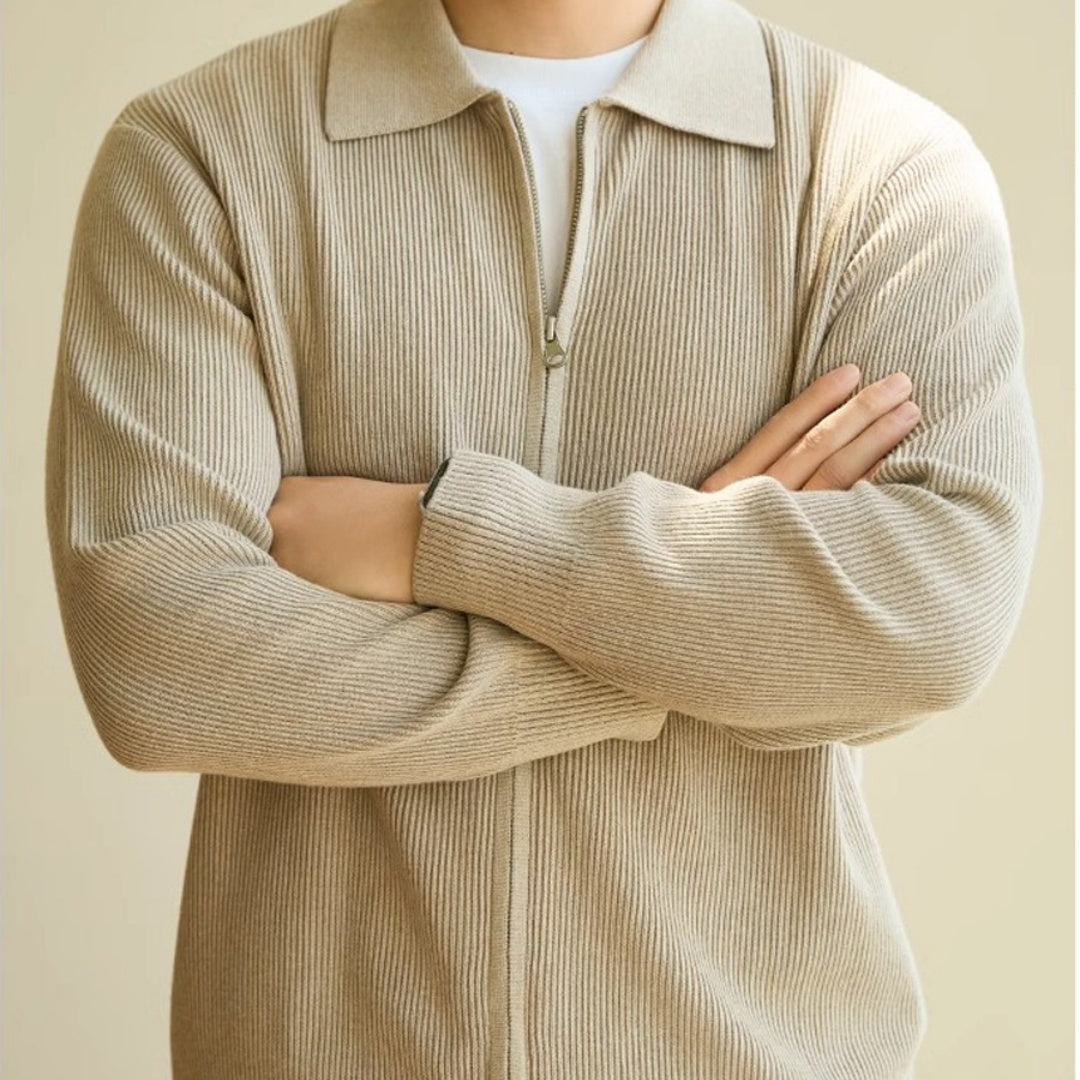 Jersey de punto cuello alto hombre - Vestiria