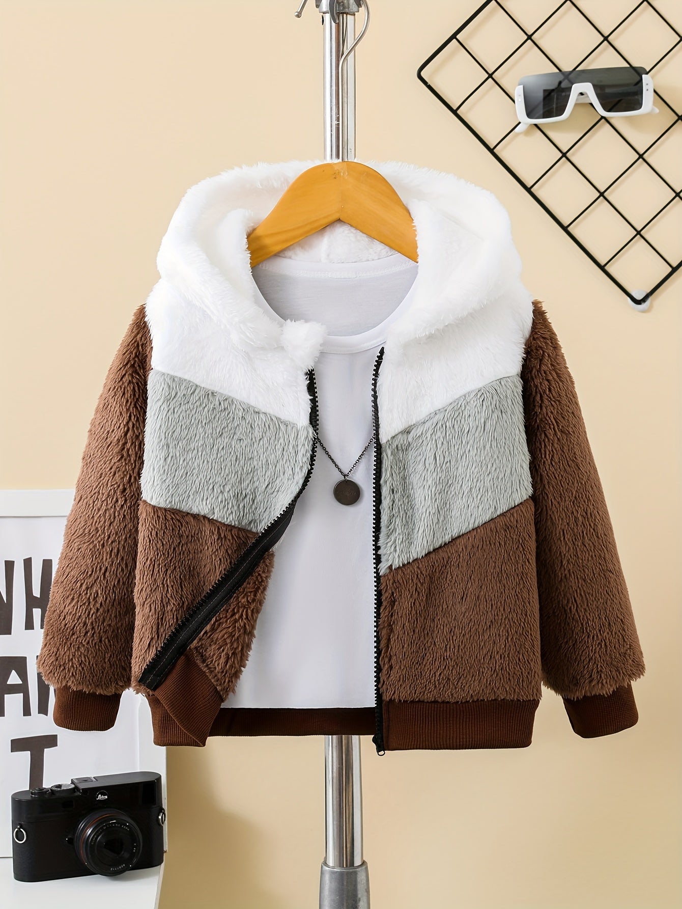 Chaqueta Niño Abultada Cremallera Capucha