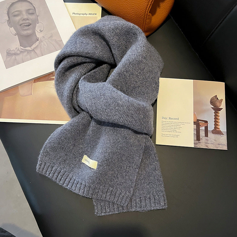 Bufanda Lana Suave Mujer Invierno