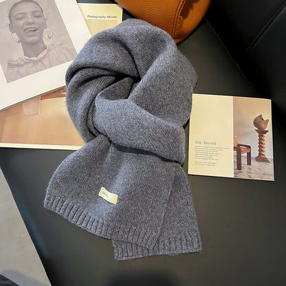 Bufanda Lana Suave Mujer Invierno