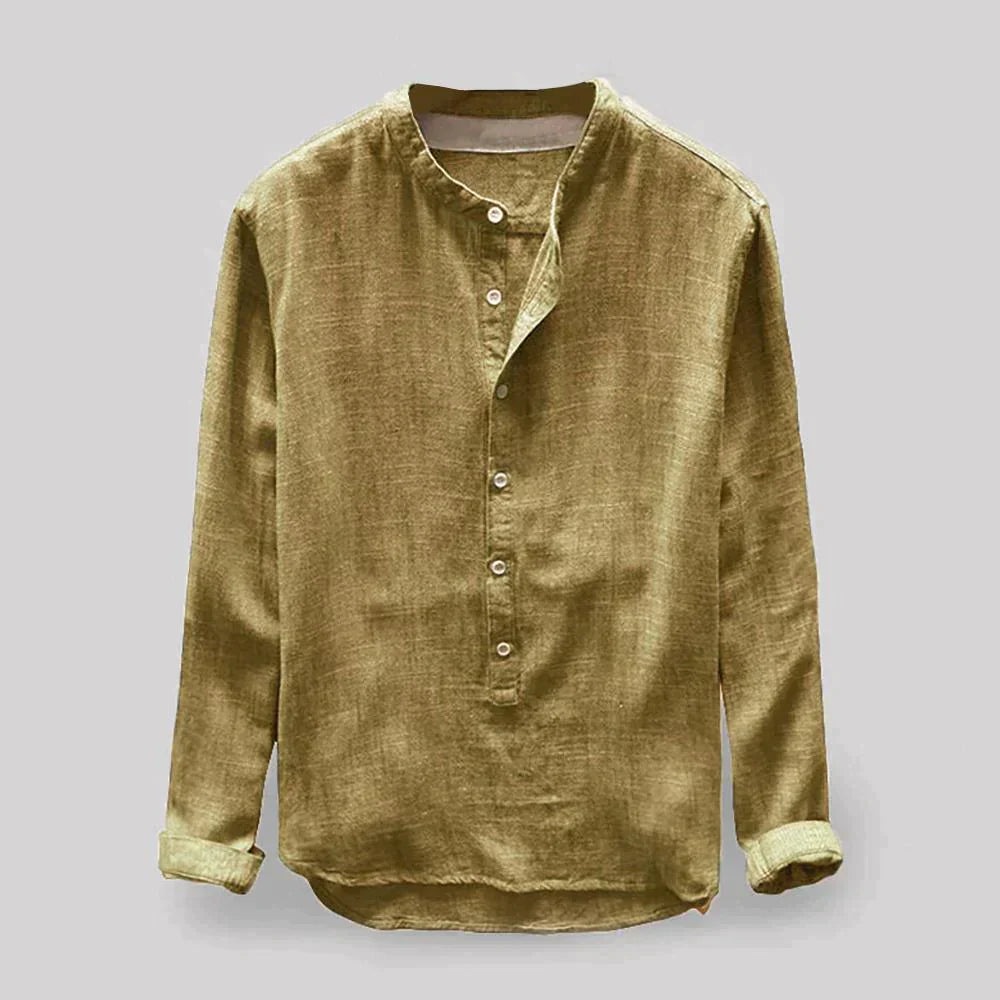 Camisa Oxford Hombre Clásica Elegante