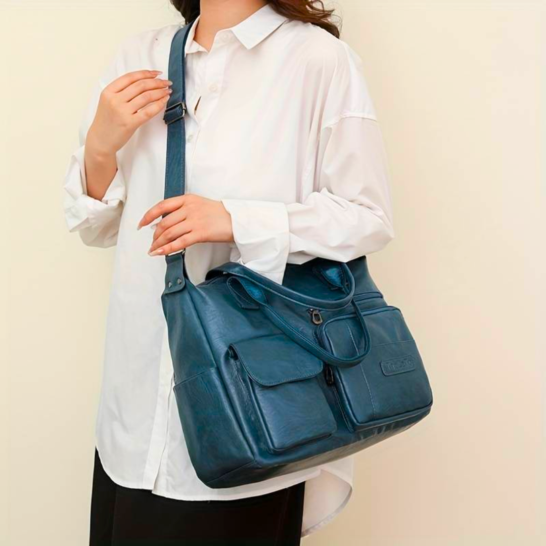 Bolso Piel Cruzado Mujer Elegante