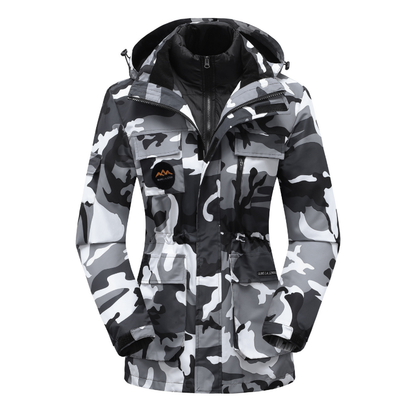 Chaquetón Esquí Mujer Impermeable Abultado