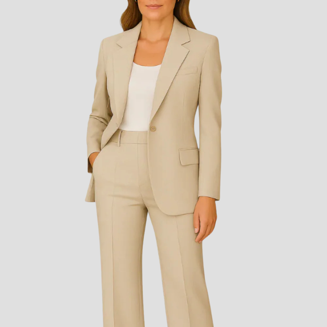 Traje de Invierno Mujer Abrigo Largo Elegante