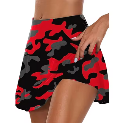 Falda Deportiva Mujer Estampada Fitness
