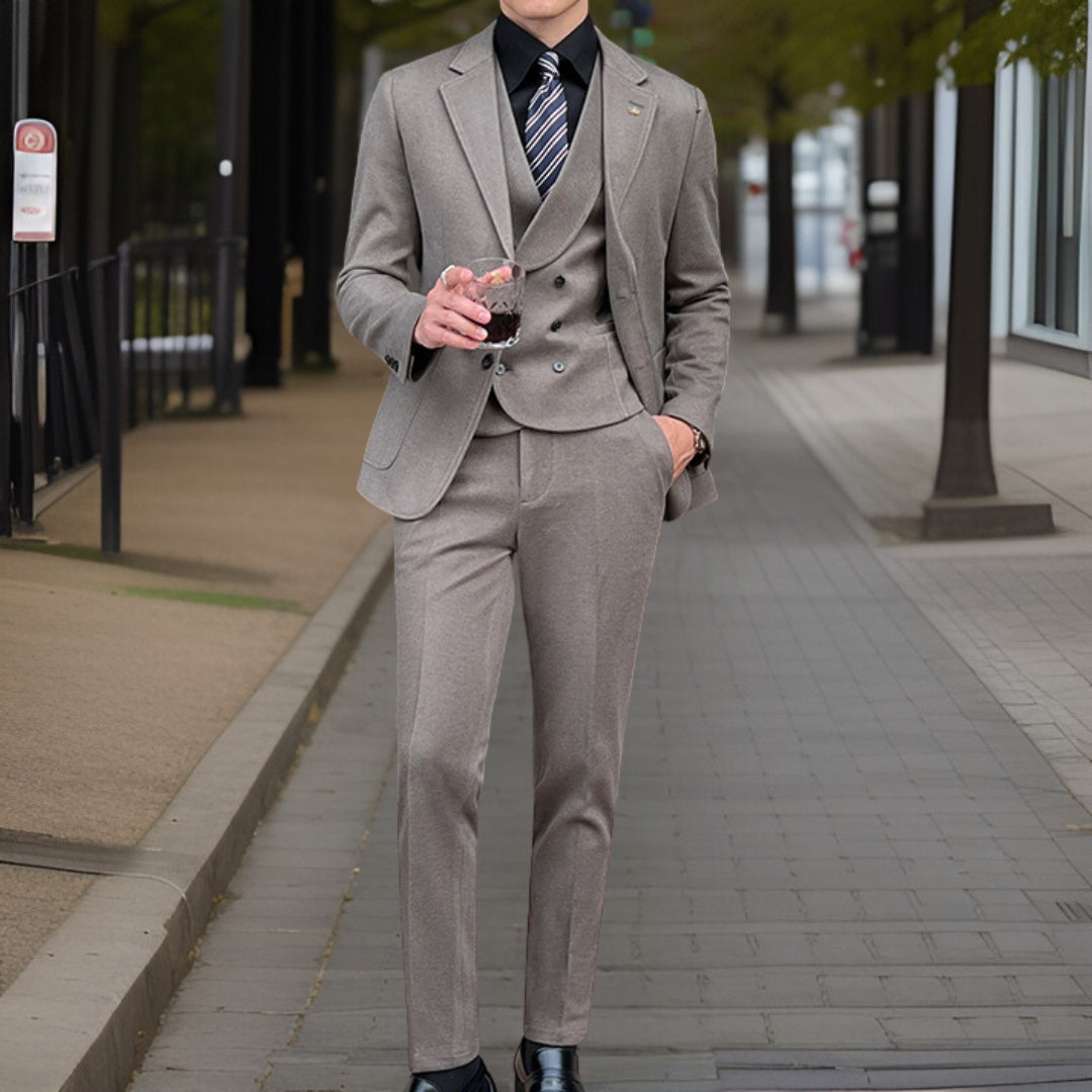 Traje de Hombre Clásico 3 Piezas Elegante