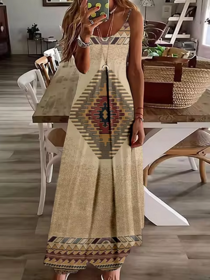 Vestidos Boho Grande Estilo Retro