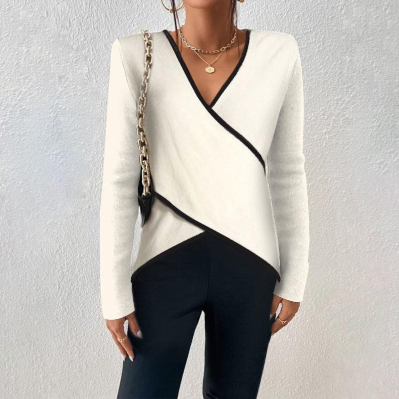 Sudadera Mujer Cuello Cruzado Deportiva - Vestiria