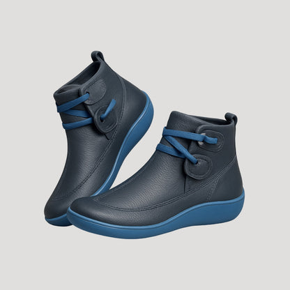 Botas Invierno Mujer Puntera Redonda