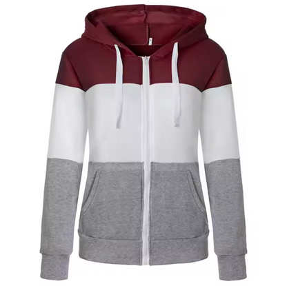 Chaqueta con Capucha Abultada Cálida