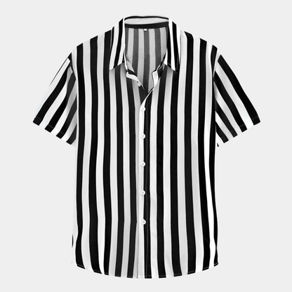 Camisa Rayas Clásica Hombre