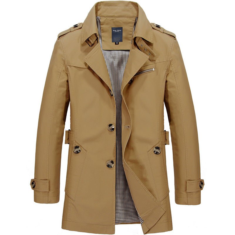 Chaquetón Hombre Impermeable Clásico