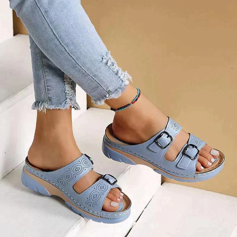 Sandalias Mujer Verano Estilo Decorativo