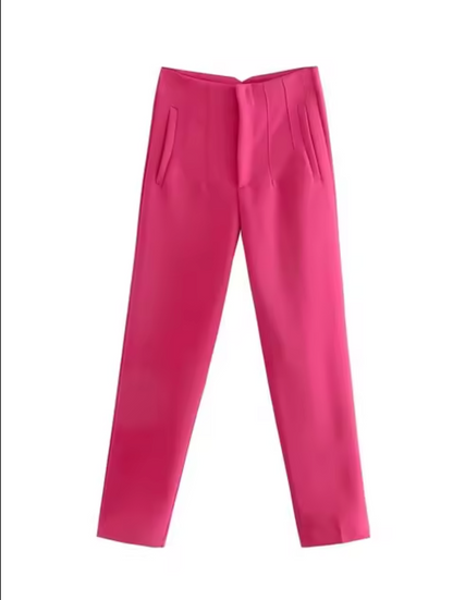 Pantalón Mujer Talle Alto Cintura Alta