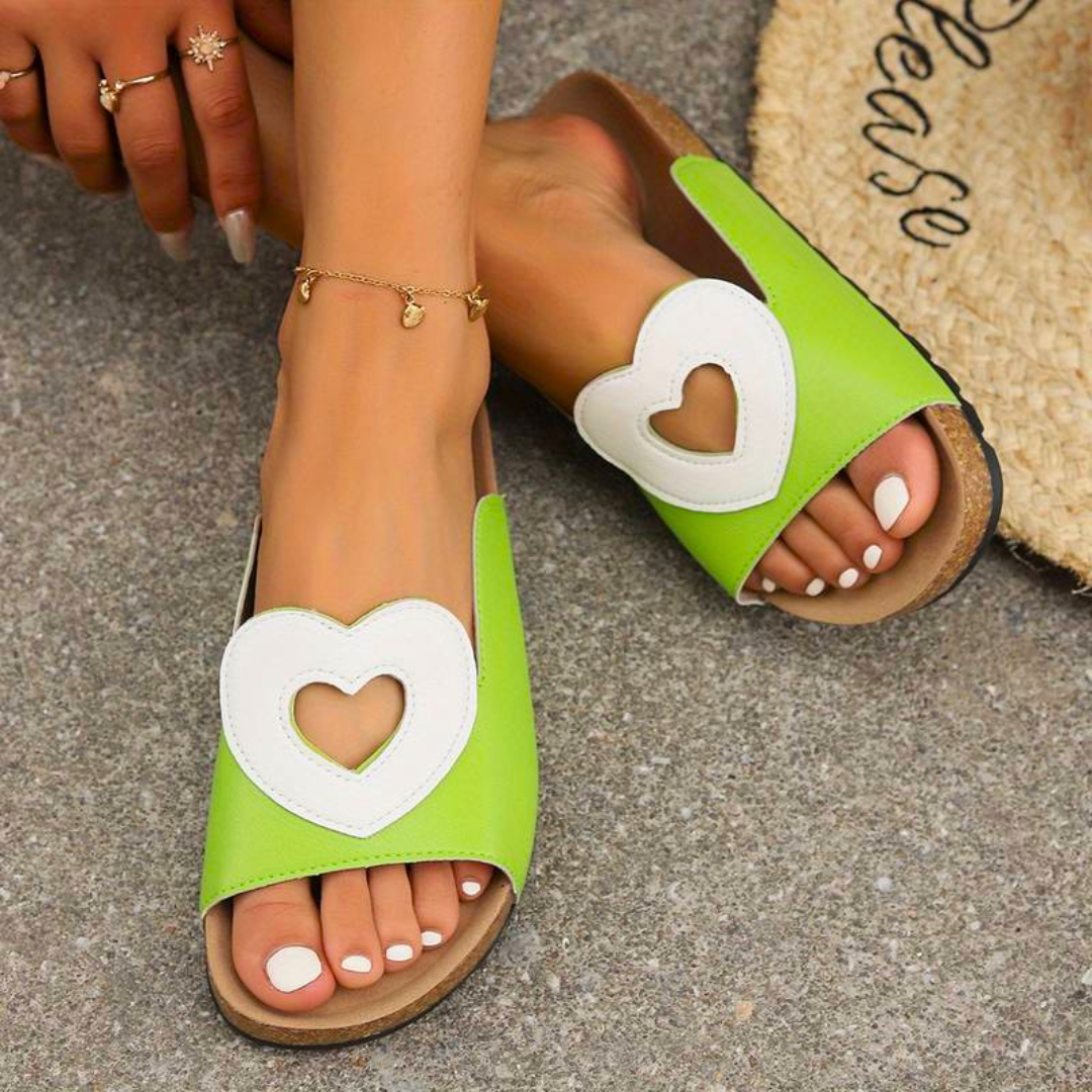 Sandalias Corazón Mujer Románticas