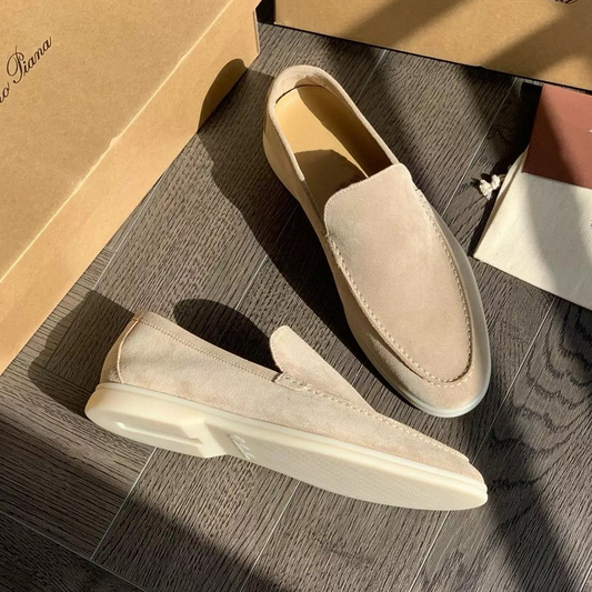 Mocasines Hombre Ante Clásicos - Vestiria
