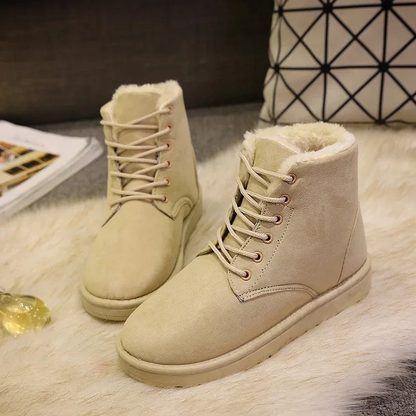 Botas Mujer Invierno Cuero Suave Altas