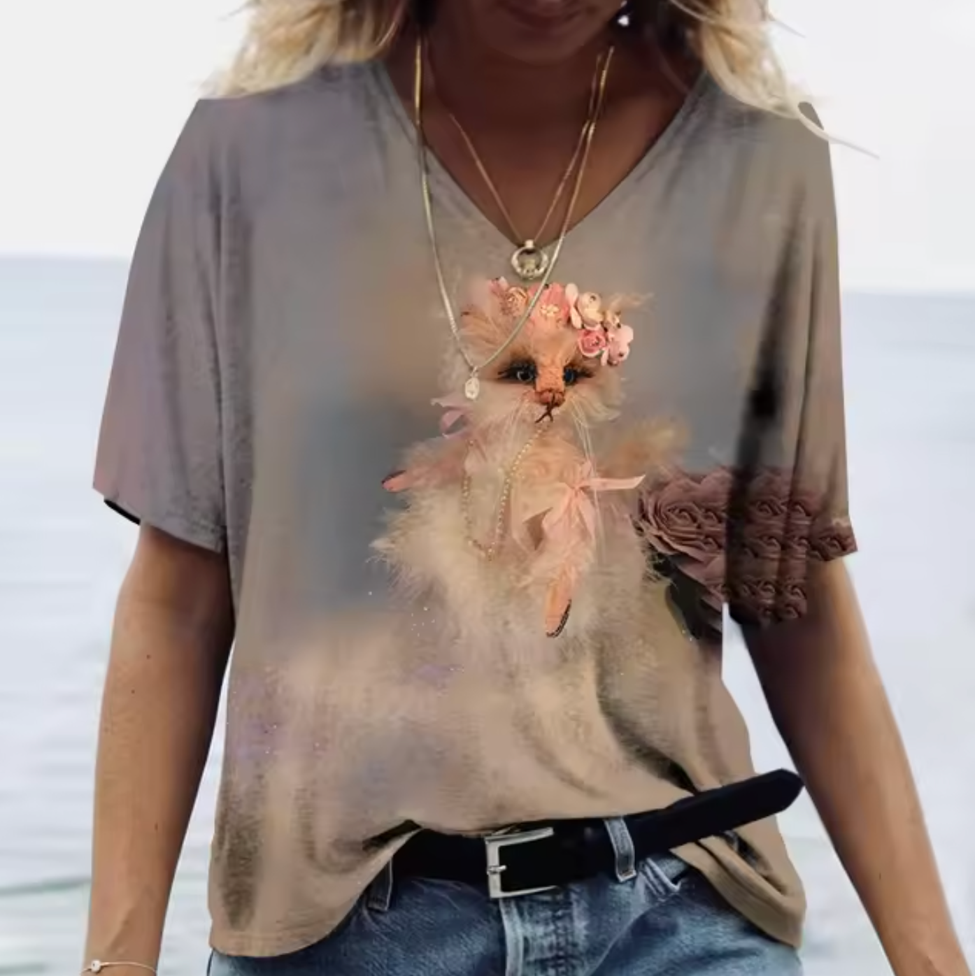 Camisetas Coloridas con Conejos Divertidos