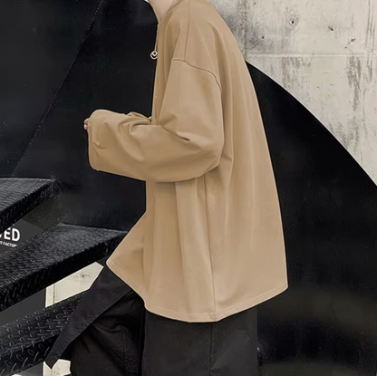 Camisa Grande Manga Larga Confortable