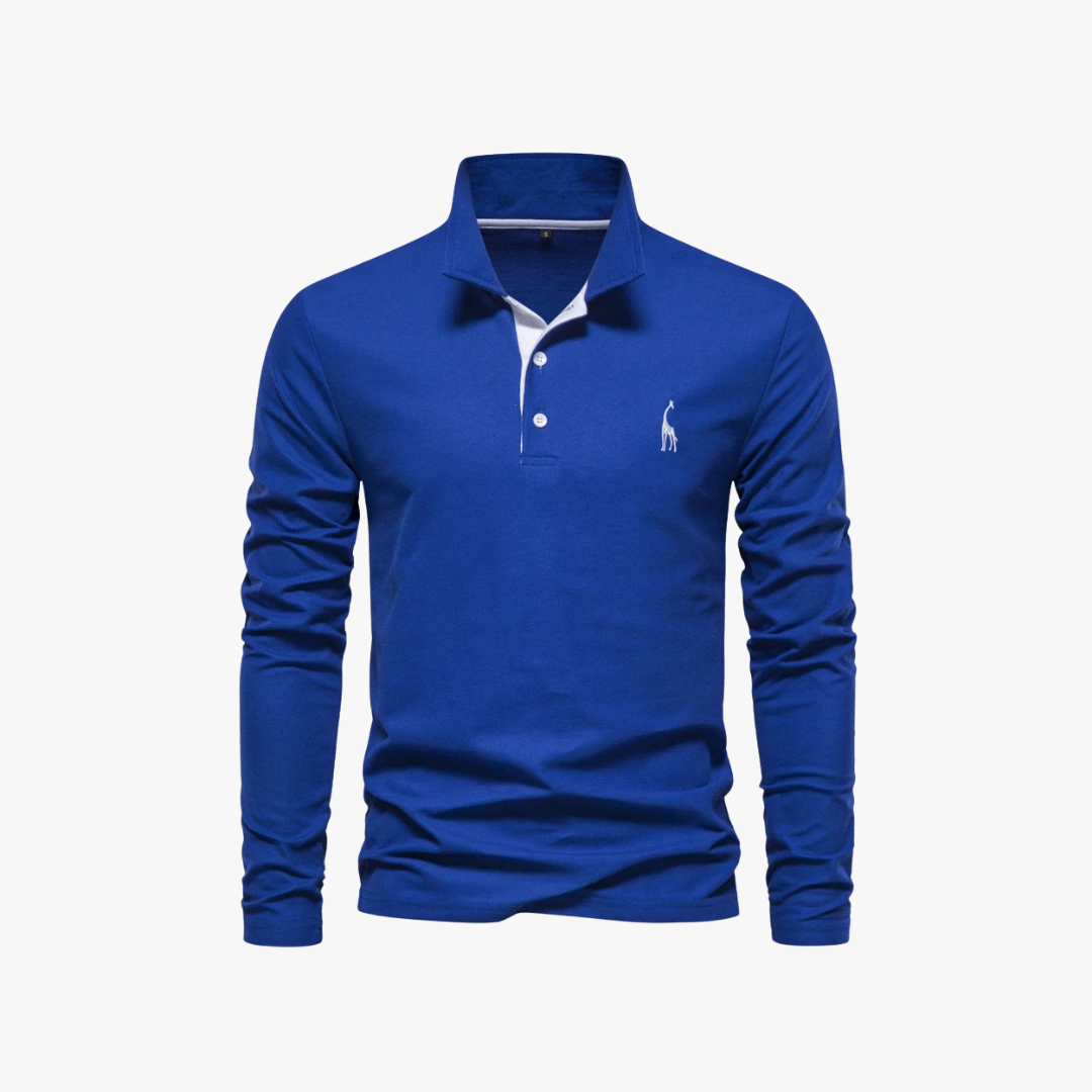 Polo Hombre Cuello Alto Ajustado