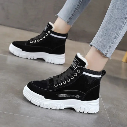 Botas Mujer Invierno Estampado Moda