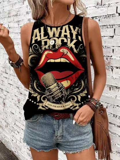 Camiseta Algodón Sin Mangas Verano