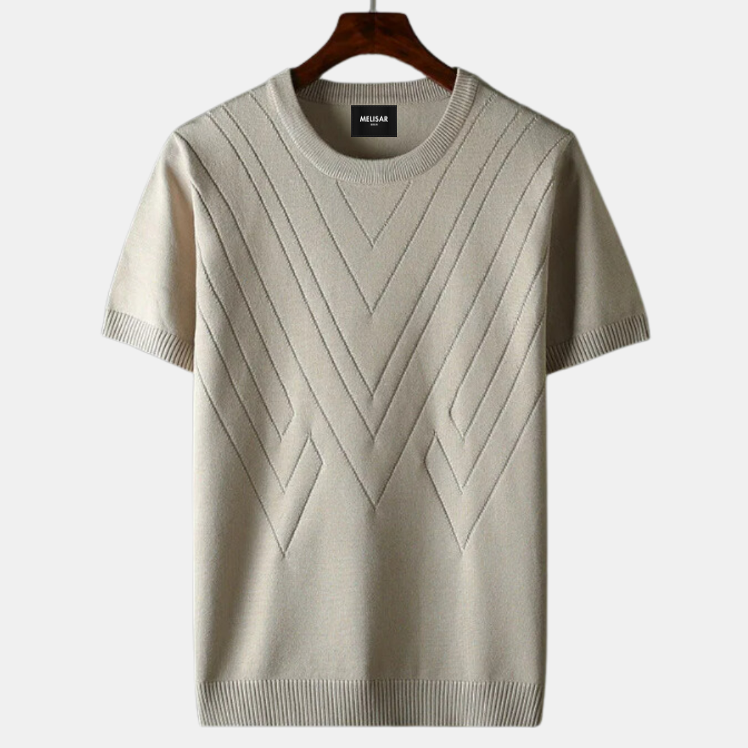 Camiseta Hombre Clásica Cuello Redondo