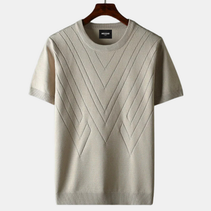 Camiseta Hombre Clásica Cuello Redondo
