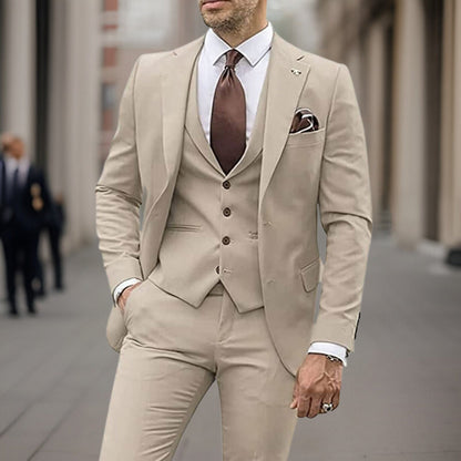 Traje Ejecutivo 3 Piezas Clásico y Elegante