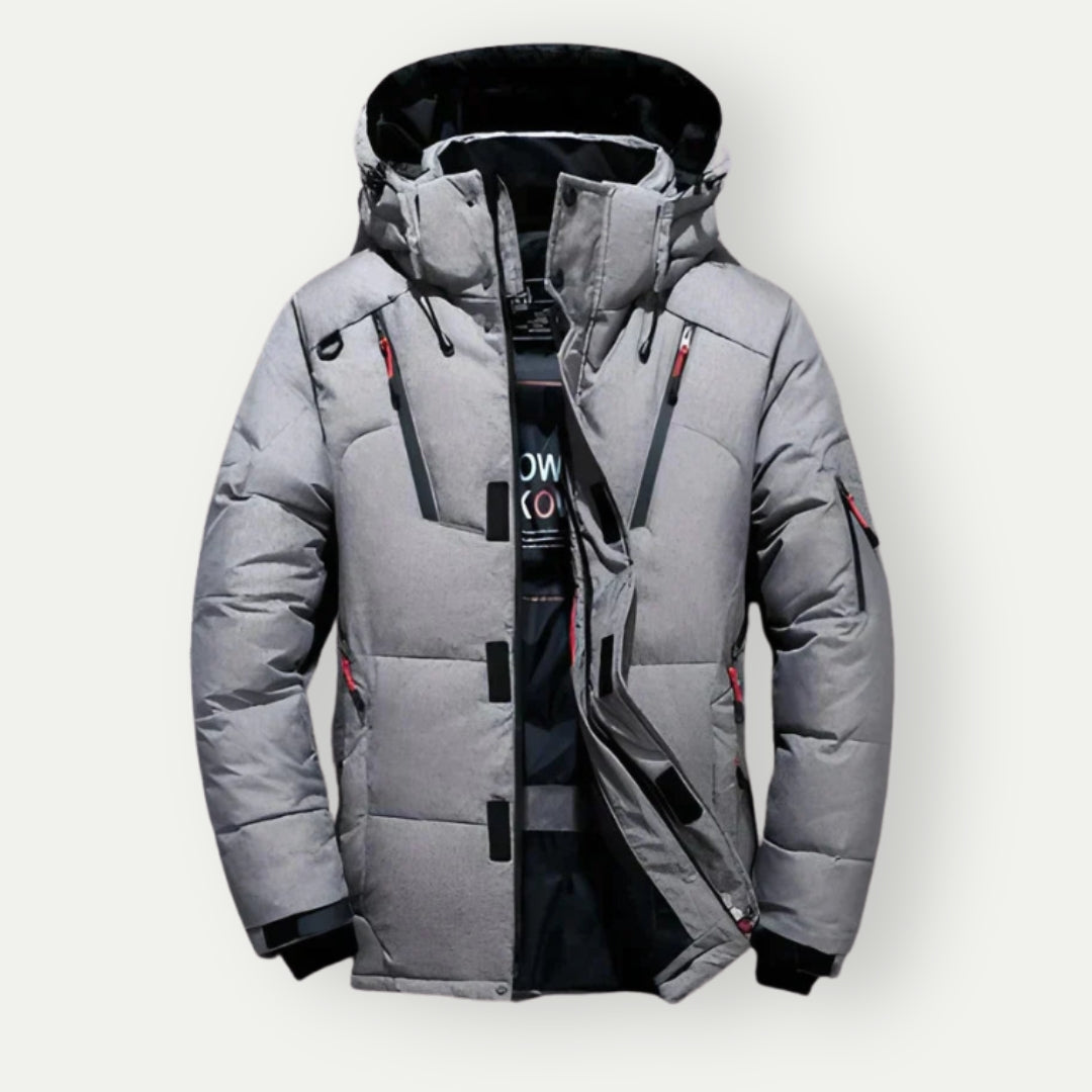 Chaquetón Invierno Hombre Aislante con Capucha