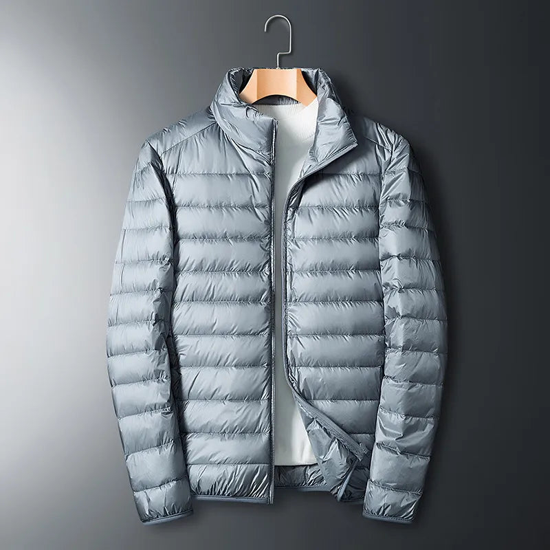 Chaquetón Ligero Cuello Alto Hombre