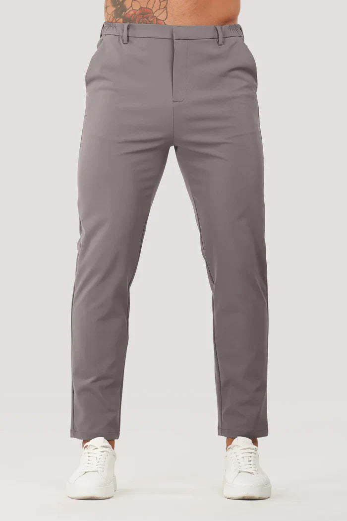 Pantalones Clásicos Hombre Elegantes