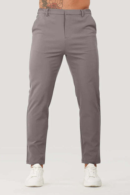Pantalones Clásicos Hombre Elegantes
