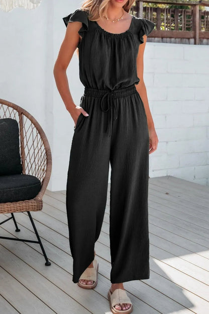 Mono Casual con Volantes Elegante