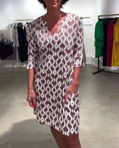 Vestido Verano Estampado Floral Elegante - Vestiria