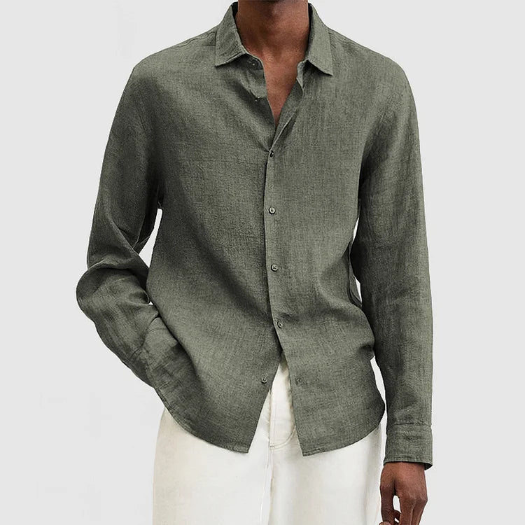 Camisa Manga Larga Clásica y Cómoda