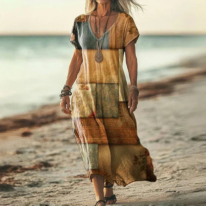 Vestido Ligero de Verano Escote V