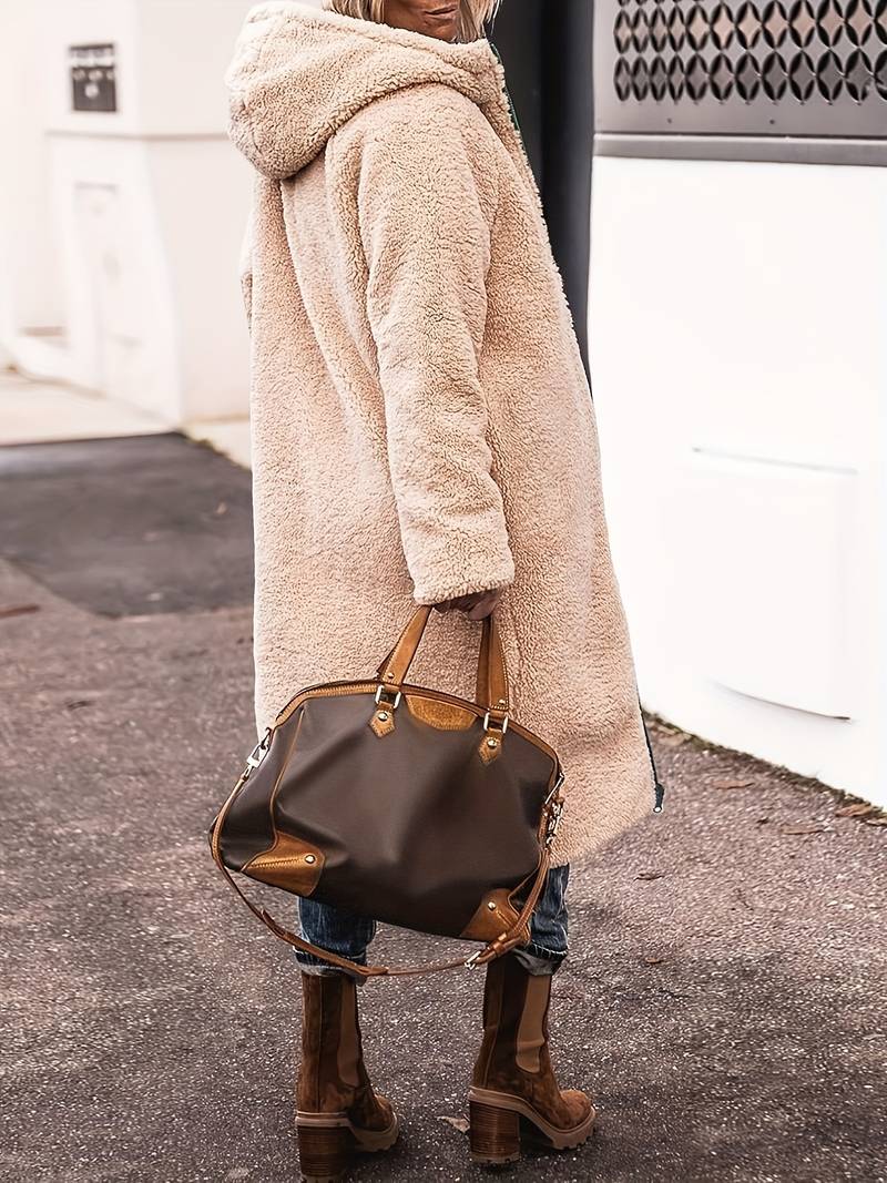 Chaqueta Acolchada Parka Con Capucha Grande - Vestiria