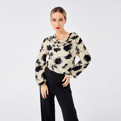 Blusa Estampada Mujer Elegante Floral