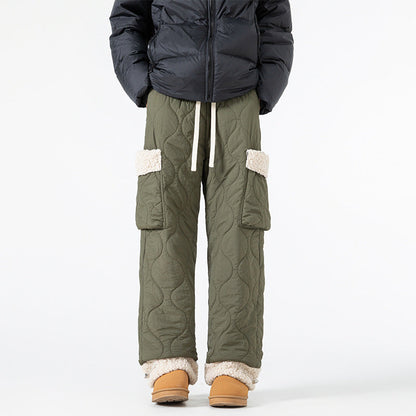 Pantalones Acolchados Hombre Cálidos
