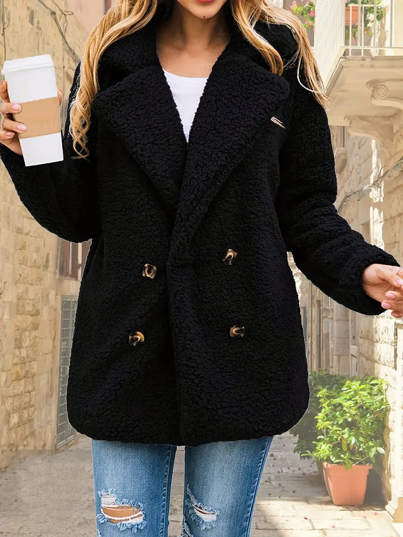 Chaqueta Felpa Suave Mujer - Vestiria