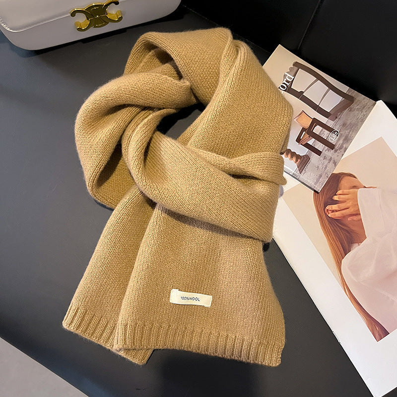 Bufanda Lana Suave Mujer Invierno